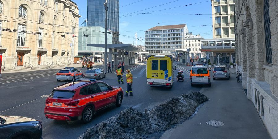 St. Gallen: Einsatz am Hauptbahnhof