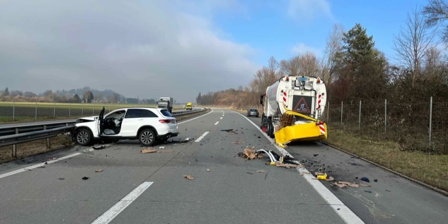 Unfall Oberriet SG