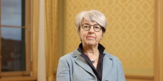 1.-Mai-Rede - Baume-Schneider prangert Femizide in der Schweiz an 1.-Mai-Rede - Baume-Schneider prangert Femizide in der Schweiz an