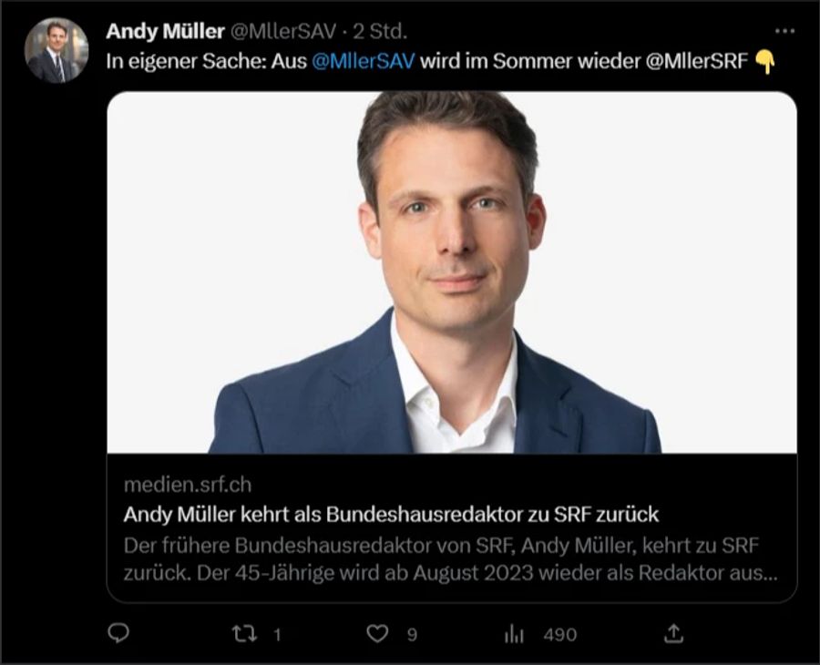 Andy Müller SRF