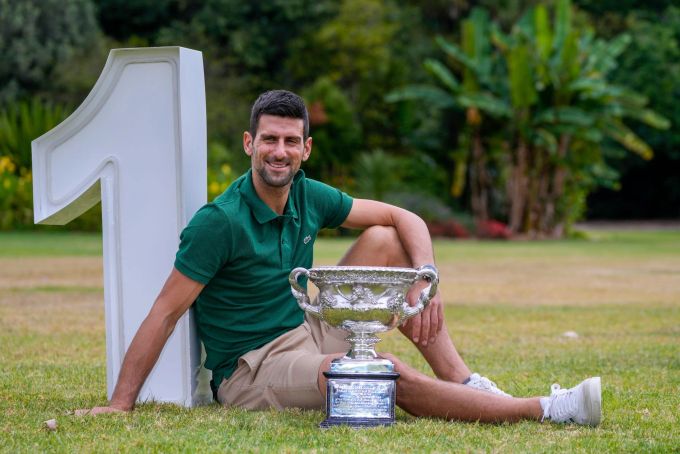 Der Serbe Novak Djokovic ist wieder die Nummer eins in der Tennis-Weltrangliste. Novak Djokovic