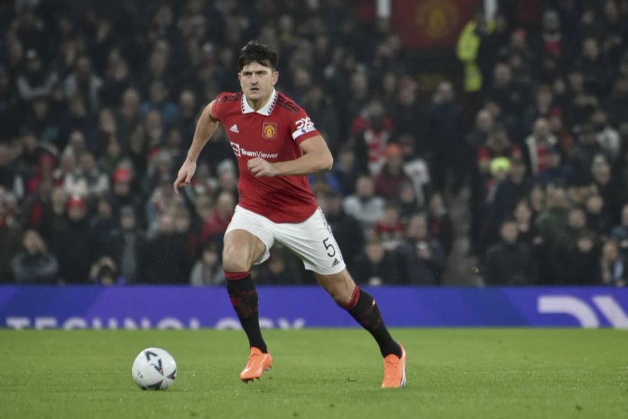 Harry Maguire führt die Streichliste von Manchester United an.