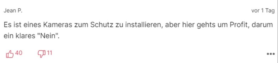 «Jean P.» ist klar gegen die neuen Kamera-Pläne der SBB.