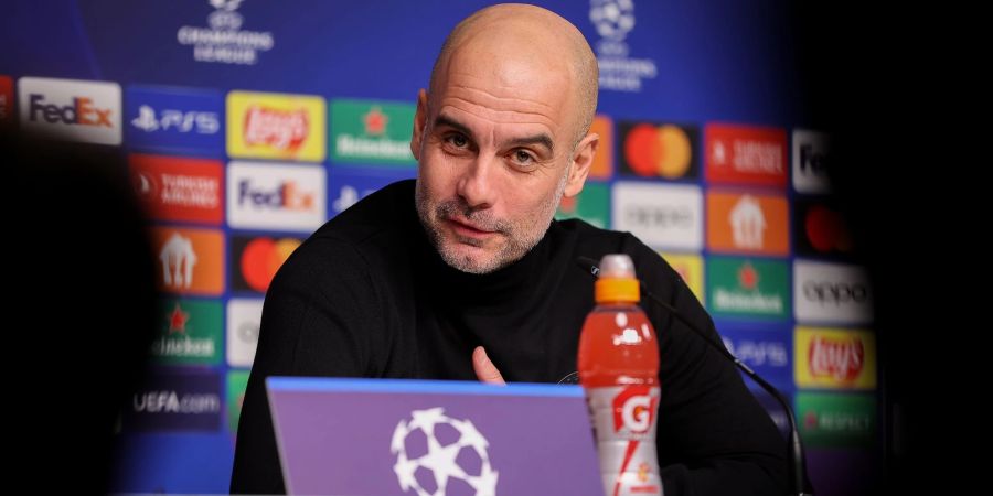 «Sie sind sehr physisch und im Umschaltspiel kaum aufzuhalten», sagt City-Trainer Pep Guardiola über RB Leipzig.