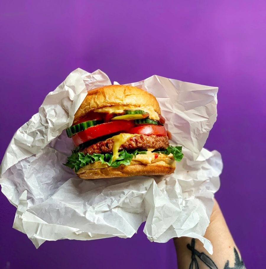 Burger vegan