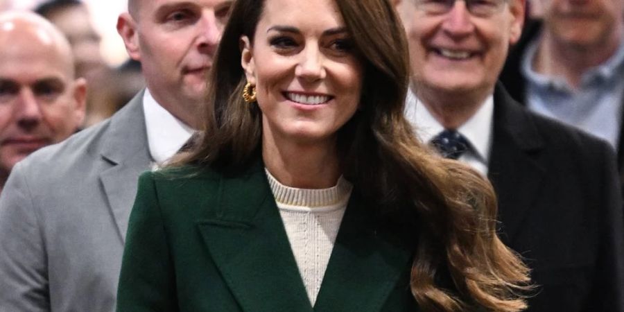 Prinzessin Kate in Leeds im Rahmen ihrer «Shaping Us»-Kampagne.