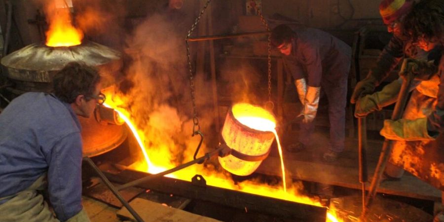 Giessereien setzten 2022 mehr um (Symbolbild)