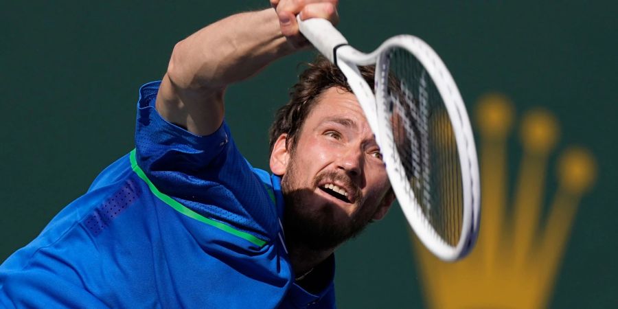 Baut seine Siegesserie weiter aus: Russlands Daniil Medwedew.