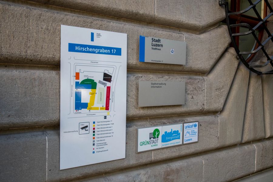 Die Stadtverwaltung von Luzern.