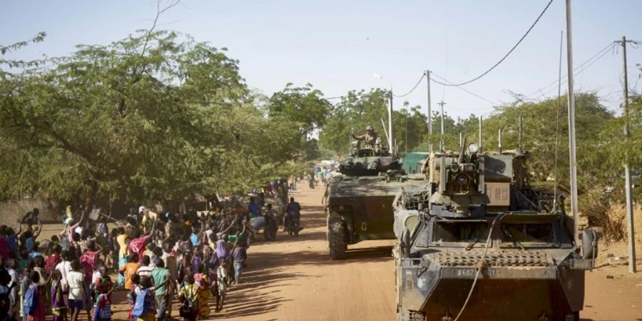 Französische Soldaten in Burkina Faso