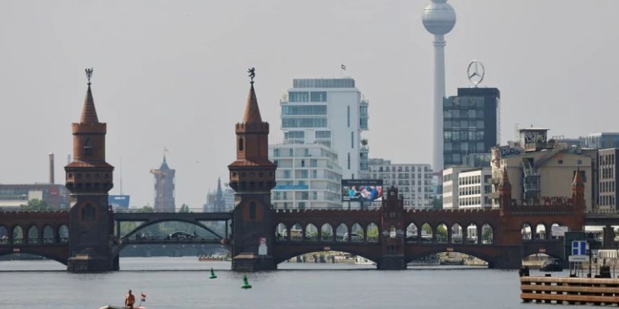 Blick auf die Spree in Berlin