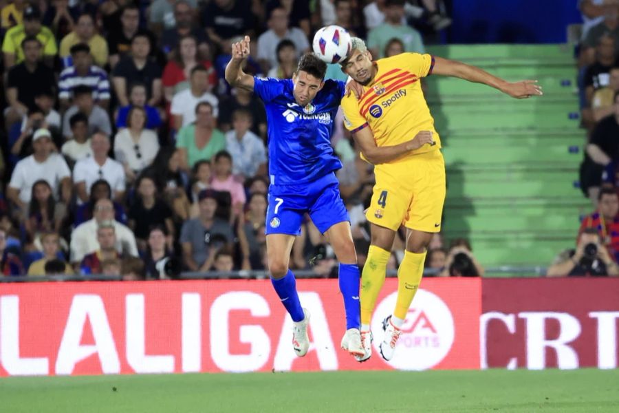 Hitzige Duelle zwischen FC Barcelona und Getafe.