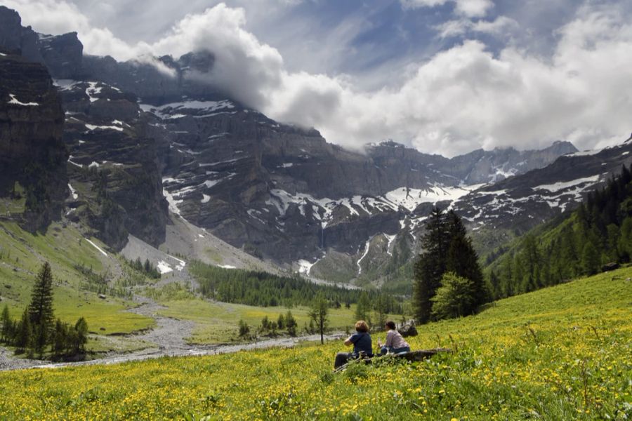 Vallon de Nant, Tal