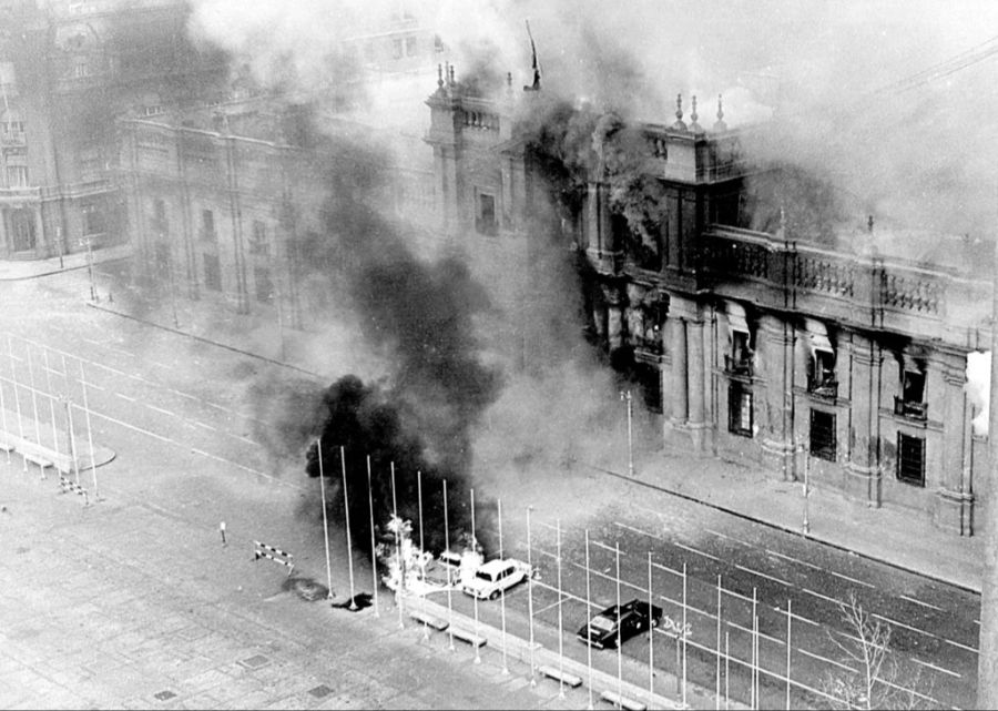 Präsidentenpalast La Moneda Chile