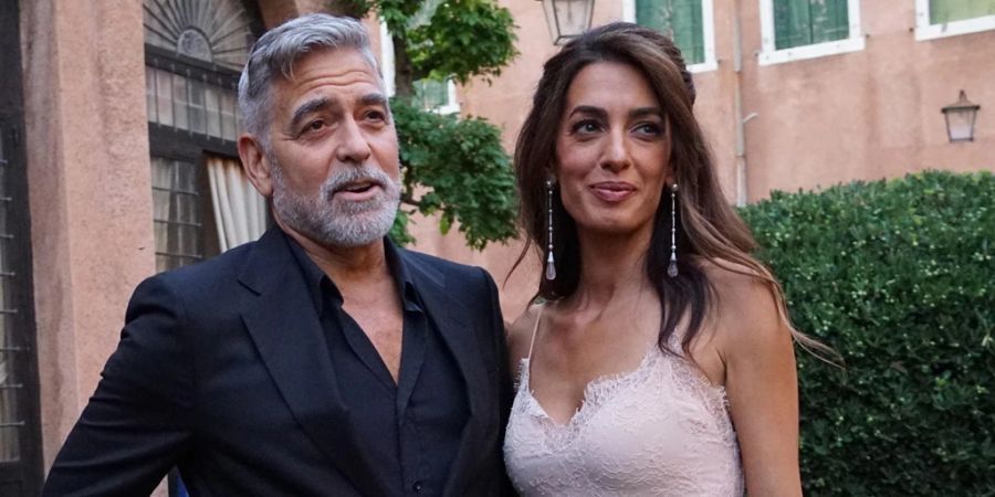 Amal und George Clooney