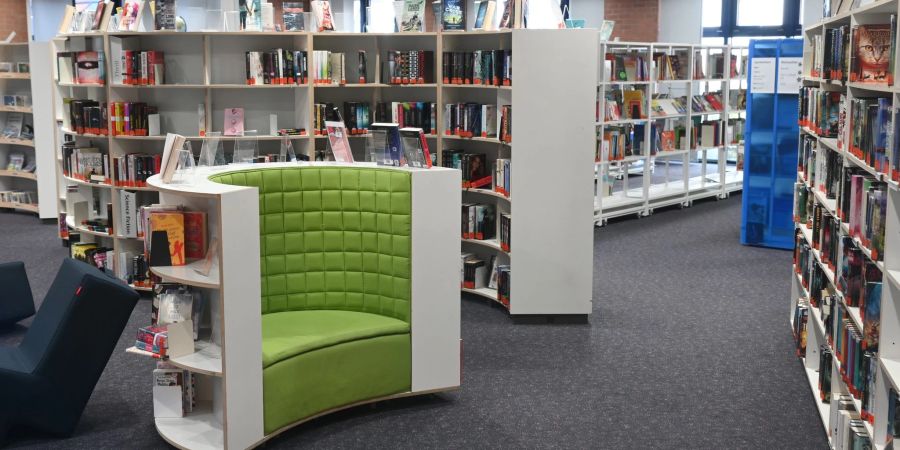 Eine öffentliche Bibliothek in Frankfurt/Main.