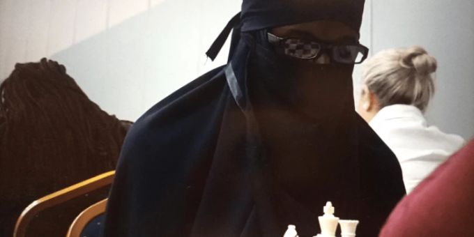 Stanley Owondi trug einen Nikab, um als Mann nicht in der Frauen-Kategorie aufzufallen. Stanley