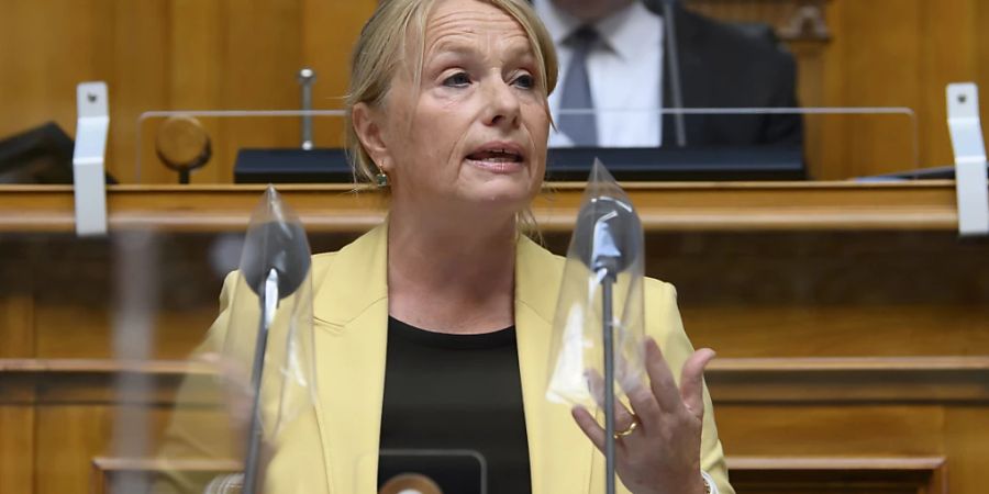 Elisabeth Schneider-Schneiter (Mitte) tritt im Herbst wieder bei den Nationalratswahlen an. (Archivbild))