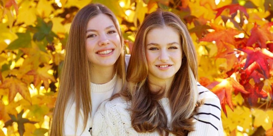 Kronprinzessin Leonor und Sofia