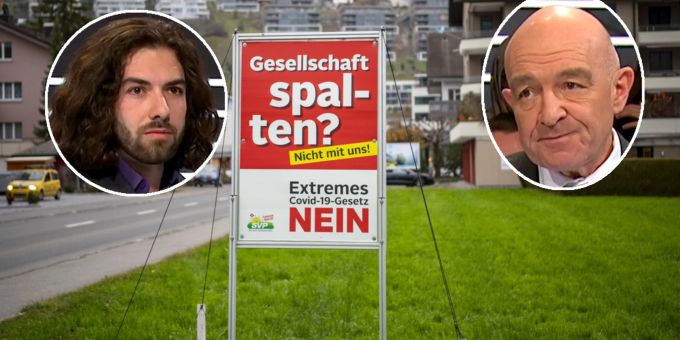 Covid-Gesetz-Arena - SP-Jositsch wirft Mass-Voll Spaltung des Volks vor