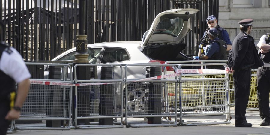 Britain Downing Street Collision