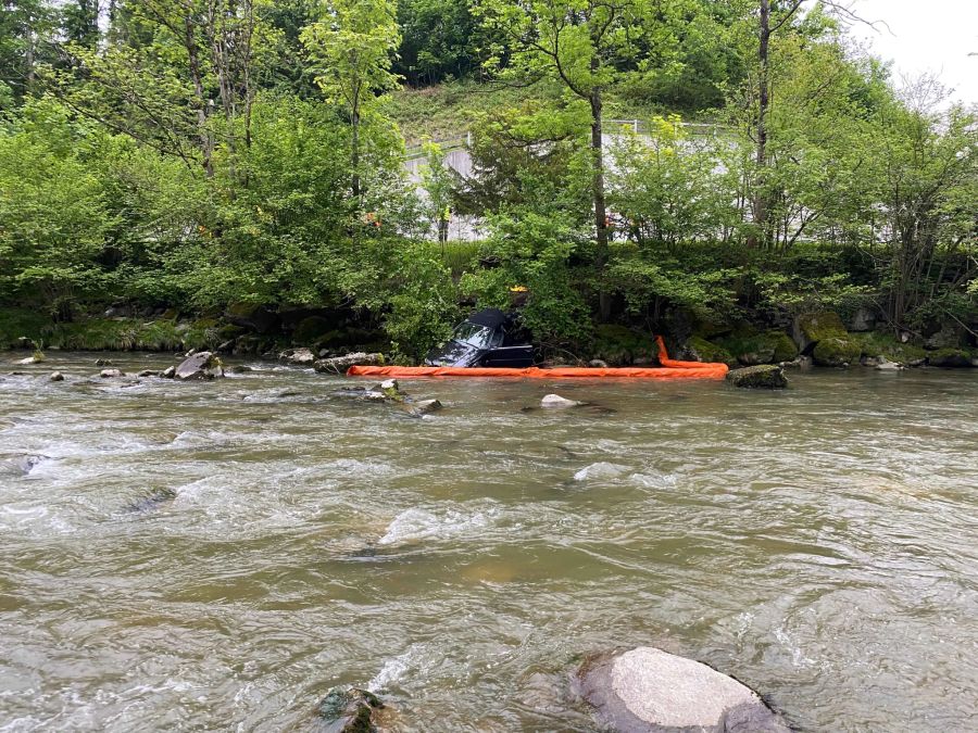 Ölsperre nach Selbstunfall