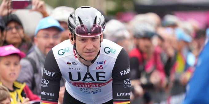 Beendete die 11. Etappe der Giro d’Italia auf dem ersten Platz: Pascal Ackermann. Giro d'Italia - 11. Etappe