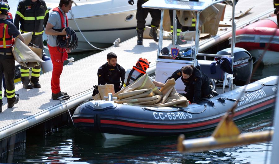 Der Präsident der Region Lombardei sagte, dass der «sehr schwere Vorfall» auf dem Lago Maggiore durch eine Windhose ausgelöst wurde.