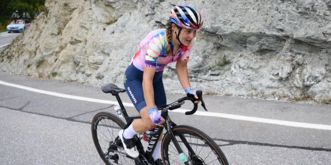 Elise Chabbey fällt an der Vuelta der Frauen zurück. (Archivbild) Elise Chabbey