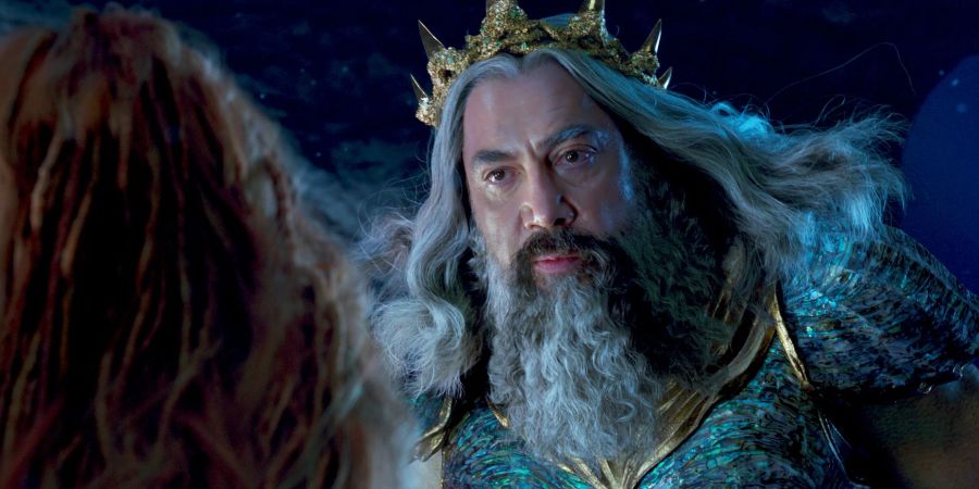 Javier Bardem spielt in der aktuellen  «Arielle»-Verfilmung König Triton.