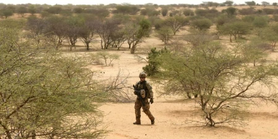 Deutscher Soldat in Mali