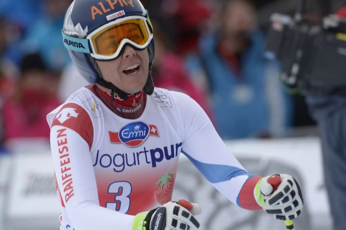 Ex-Skistar Fränzi Aufdenblatten. Fränzi Aufdenblatten