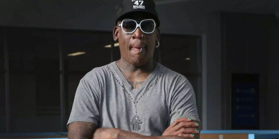 Hat ein Alkoholproblem: Ex-Basketball-Star Dennis Rodman.