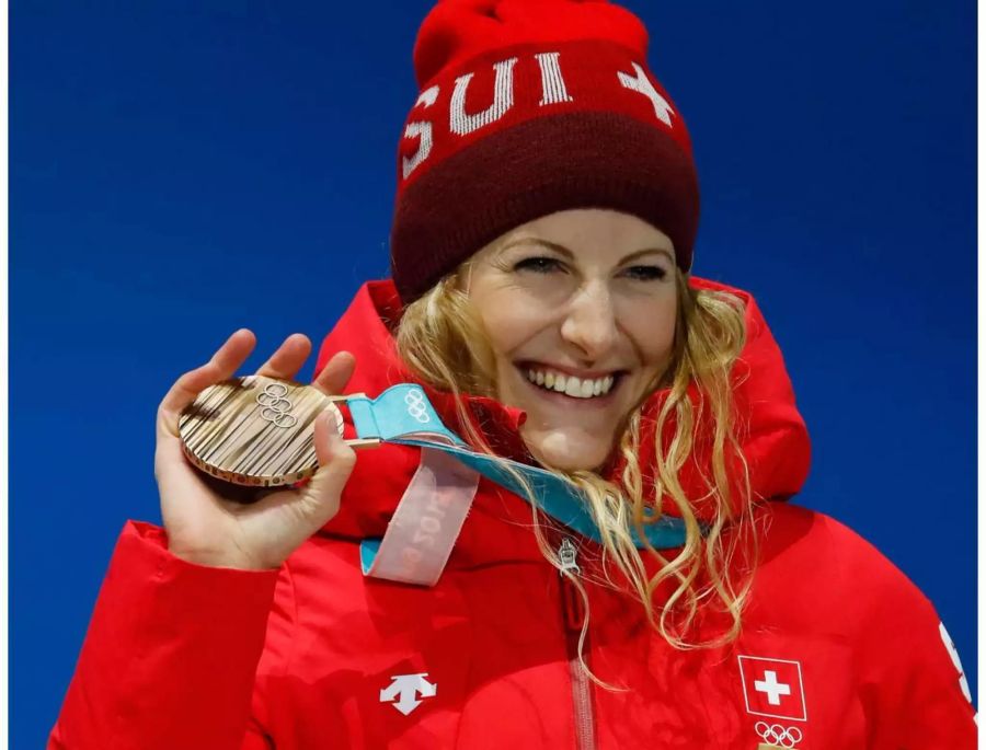 Fanny Smith, Bronze im Skicross.