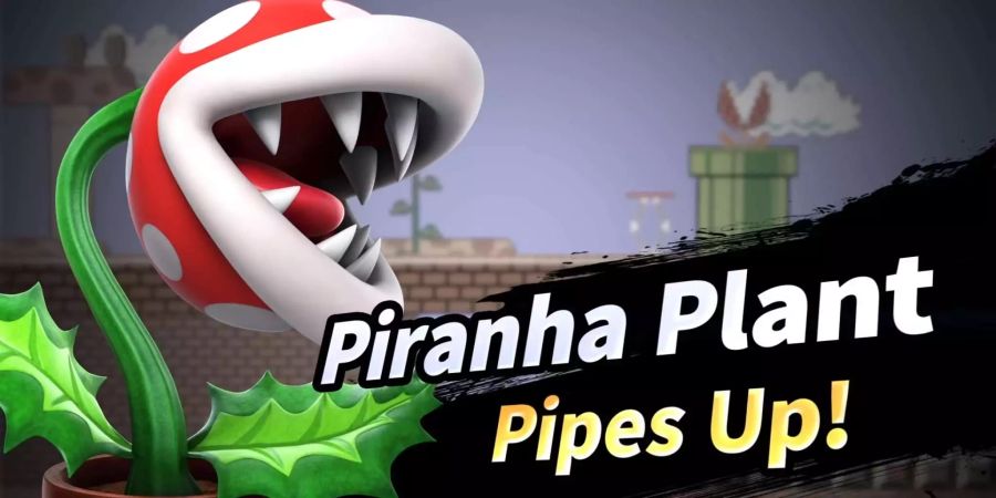 Die Piranha-Pflanze, ein unerwarteter Neuankömmling aus der Super Mario-Reihe, wird erst nach dem Release des Spiels als herunterladbarer Inhalt erhältlich sein.