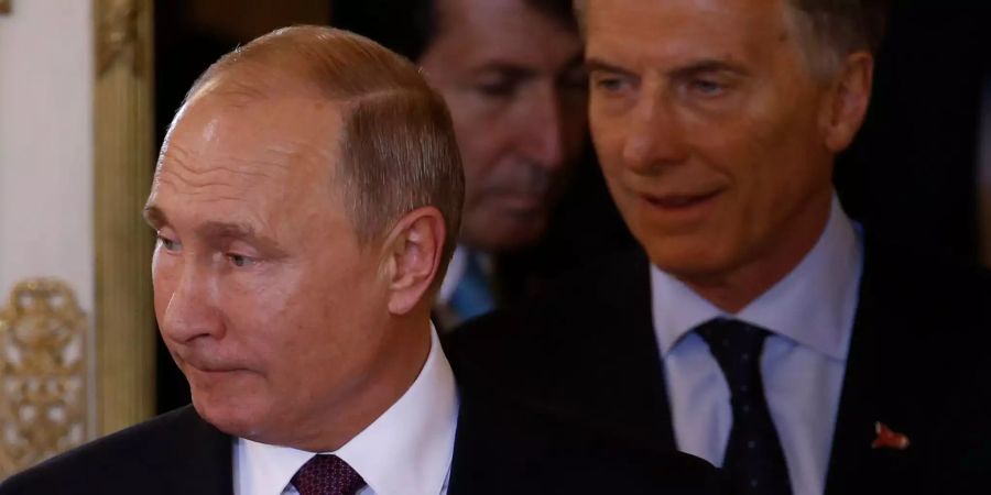 Russlands Präsident Wladimir Putin am G20-Gipfel.