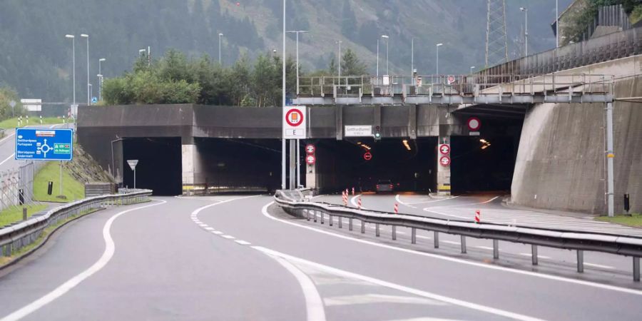 Am Mittwoch kam es im Gotthardtunnel zu einem Unfall