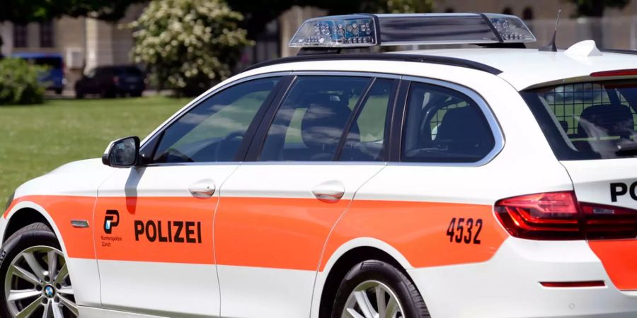 Ein Polizeiauto des Kantons Zürich.