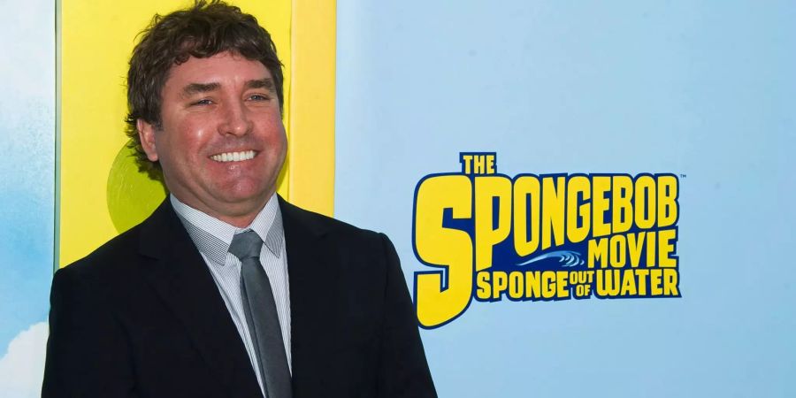 Stephen Hillenburg an der Premiere von «The SpongeBob Movie: Sponge Out Of Water» in New York.