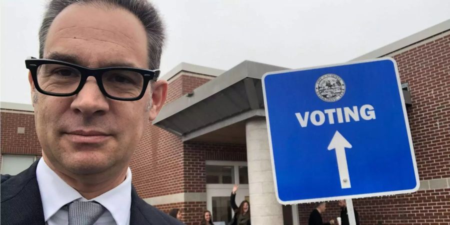 FDP-Nationalrat Hugues Hiltpold überwacht die US-Wahlen im Auftrag der OSZE.