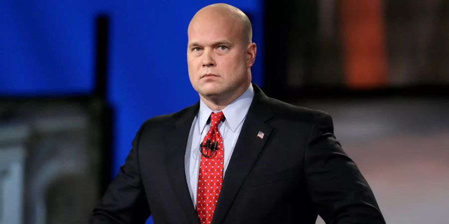 Donald Trump will Matthew Whitaker als neuen Justizminister.