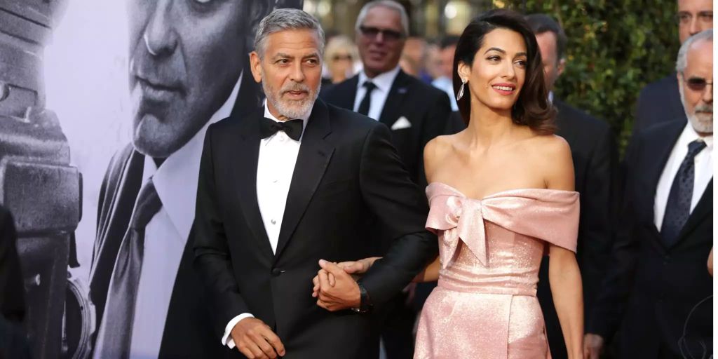 Hochzeitskleid George Clooney Frau