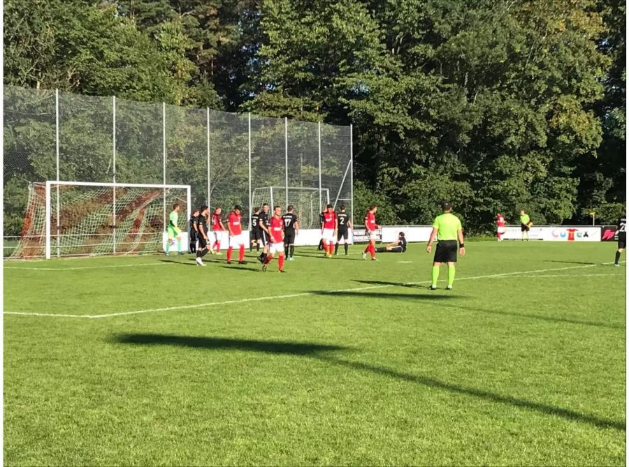Stäfa hat aber gegen den Aufstiegsfavoriten über lange Zeit gut mitgehalten - zvg