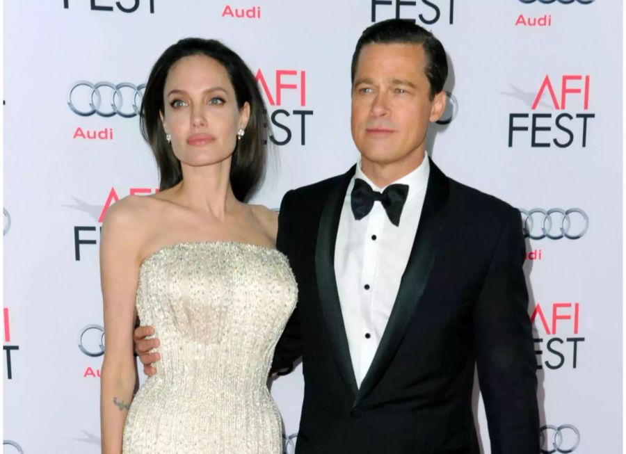 Angelina und Brad Pitt 2015 an der Premiere von «By the Sea» in Los Angeles.