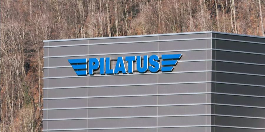 Das Firmenareal der Pilatus Flugzeugwerke AG in Stans im Kanton Nidwalden liegt gleich neben dem Flugplatz Buochs.