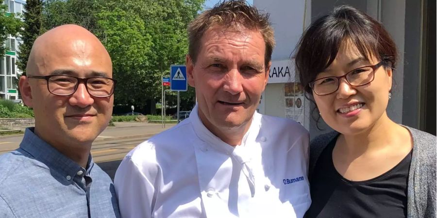 Pyongchin Han und Ehefrau Eun-Jeoung You haben Restaurantkritiker Daniel Bumann um Hilfe gebeten.