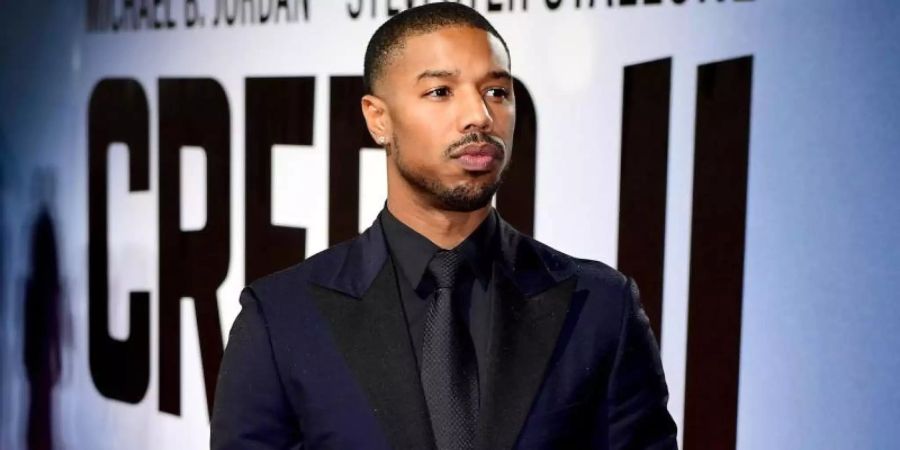 Michael B. Jordan bei der Europapremiere von «Creed II» in London. Foto: Ian West/PA