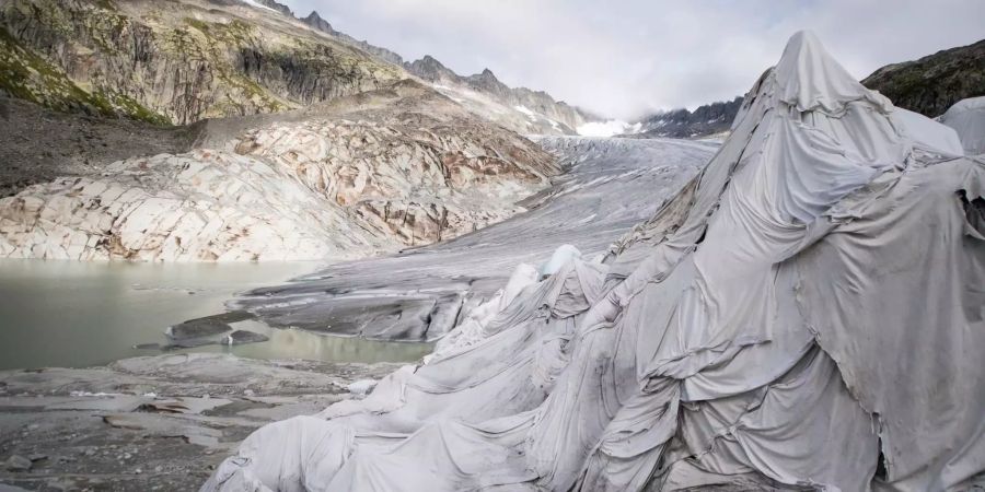 Rhonegletscher Gletschersee Gletscher-Initiative