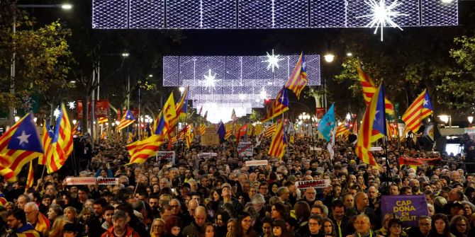 Proteste in Barcelona