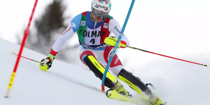 Ski-Krimi - Daniel Yule gewinnt den Slalom von Madonna di Campiglio